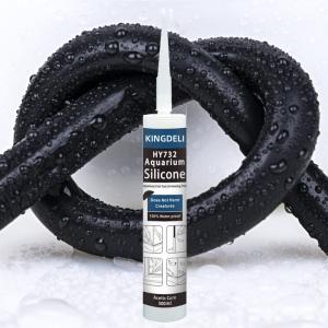 Quality Acetic Waterproof Sanitary Silicone Sealant Clear For Large Glass Plate wholesale