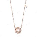 YASVITTI 925 Sterling Silver Necklace Women Star Charms Dainty Jewelry Flower