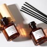 Amber Glass Reed Diffuser Bottles 200ml Essential Oil Aromatherapy Aroma