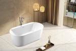 Eco Friendly Freestanding Acrylic Bathtub , 1700mm SP1834 Stand Alone Bathtubs