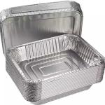 Eco - Friendly 200 + Sizes Of Aluminum Foil Lunch Box For Food Packaging