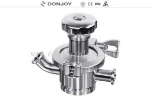 Quality Manual Tank Bottom Sanitary Diaphragm Valve for fluid control wholesale