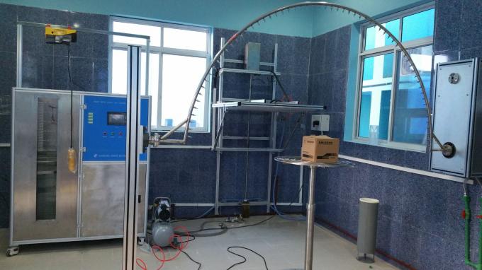 IP Code Waterproof IPX2 IPX3 IPX4 Rain Test Chamber For Electrical Products IEC 60529 0