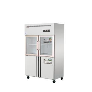 Quality 2 Door Glass Display Freezer Countertop Freezer With Glass Door wholesale