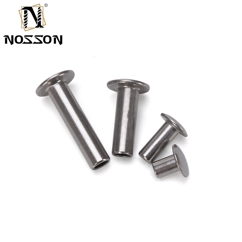 DIN Standard M3/M4/M5/M6 Stainless Steel 304 Semitubular Rivet and Solid Rivet Male Female Rivet