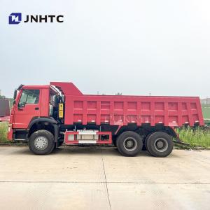 China Sinotruk Howo 336 6x4 Dump Truck Red Color China Howo Tipper Lorry Good Condition Dumper Tipper Truck on sale