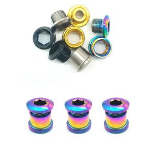 Quality Custom Titanium Screws Fasteners TC4 Mountain Bike Single Disc Screw wholesale