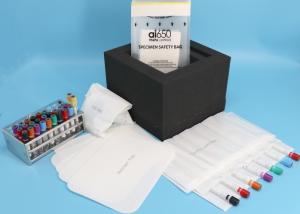 Quality Clinic Hospital Adhesive Closure 95kPa Biohazard Bag Flexo Printing wholesale