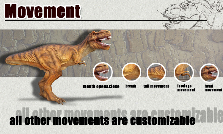 220v Customize Robotic Real Looking Dragon Realistic Movement 1 Year