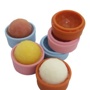 Quality Food Grade Silicone Ice Mold Diamond Ball Shaped Ice Cube Tray 6.2*5.6*5cm wholesale