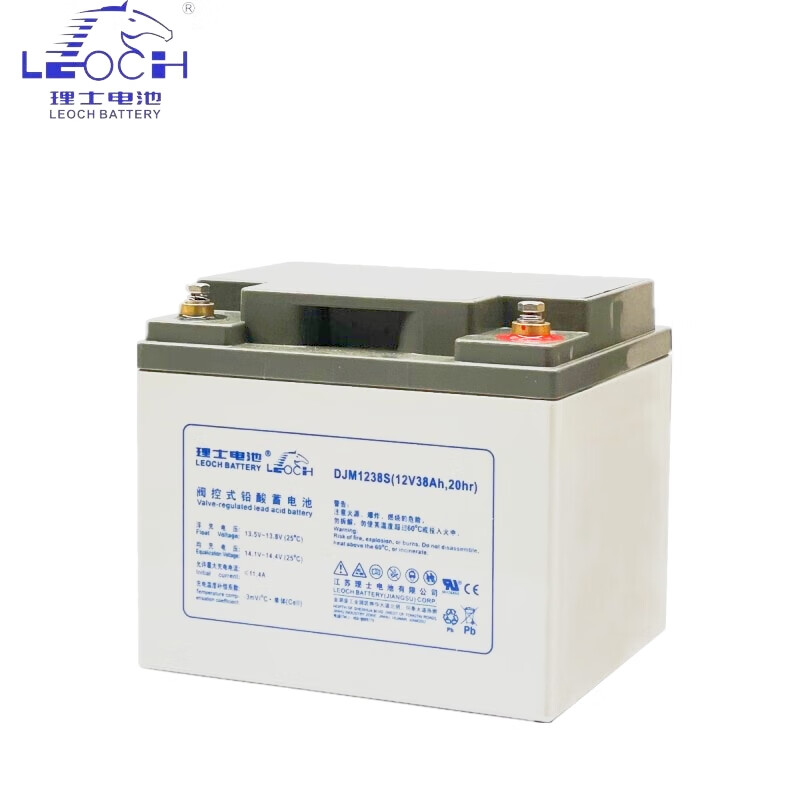 12V38Ah Lead Acid Battery for Solar Energy Storage Power Wind System by Leoch Battery