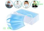 Green Polypropylene Mouth Protection Mask ASTM D3776/ASTM D 5035 Standard