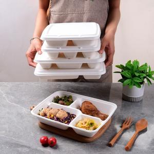 Quality OEM / ODM Molded Pulp Packaging Paper Food Packing Box Printing wholesale