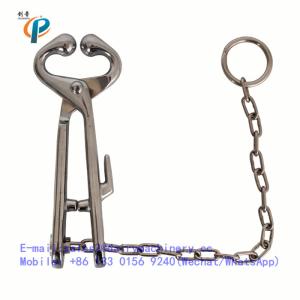 Quality Bovine nose clamp , nose lead , nose tongs , nose grip , bulldog , bull-holder for cattle wholesale