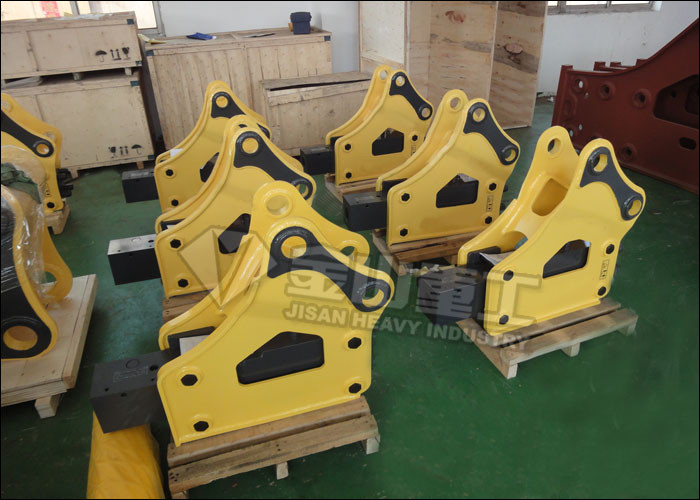 Fine Demo Hammer Rock Breaker , Tunnel Road Hydraulic Rock Hammer For Excavator
