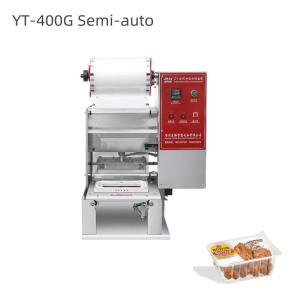Quality Tabletop Semi Automatic Tray Sealing Machine For Baverage Catering Shops wholesale