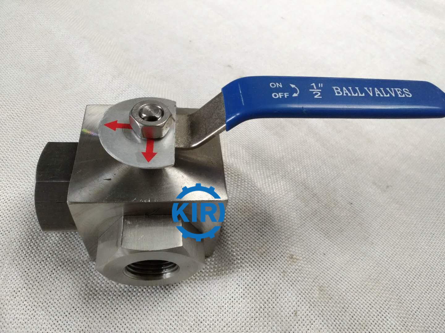 PN16 - PN160 Pressure 3 Way Ball Valve , Stainless Steel Ball Valve Easy Operation
