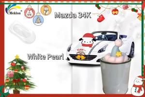 Quality 34K White pearl Refinish Car Paint High Resistance Suitable For Angkesela Auto wholesale