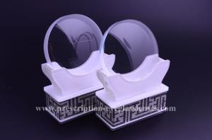 Quality NK55 1.56 Round Top Bifocal Lens Over 90% Transmission 1.13 Specific Gravity wholesale
