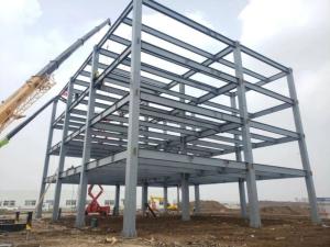 Quality Modern Insulated Prefabricated Commercial Steel Buildings Metal Office Shopping Mall wholesale