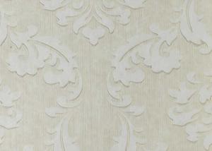 Quality Floral Stylish Non Woven Wallpaper , TV background textured removable wallpaper high end wholesale