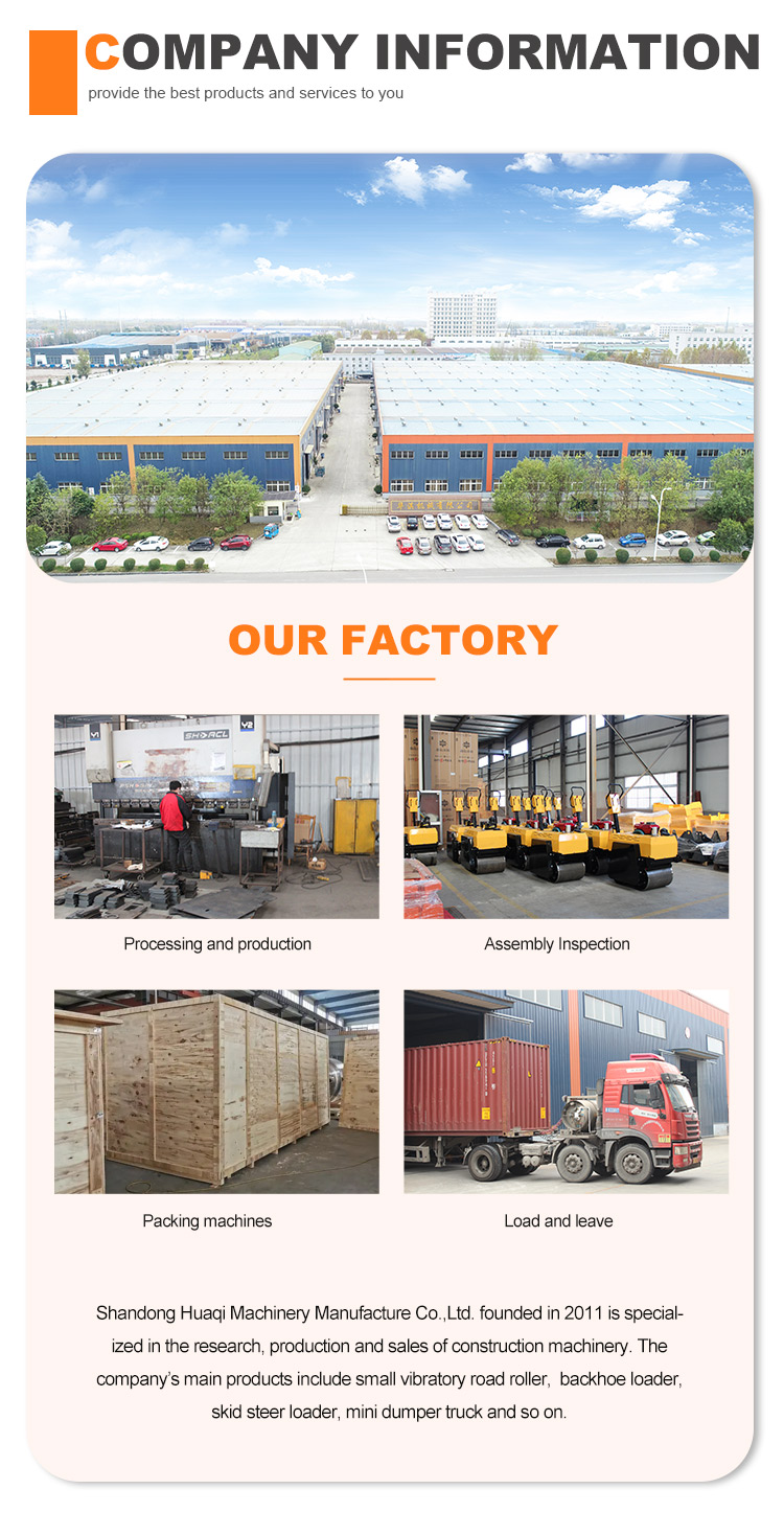 14t 16t 18t 20t Construction Work Vibratory Roller with 8L Fuel Consumption per Hour