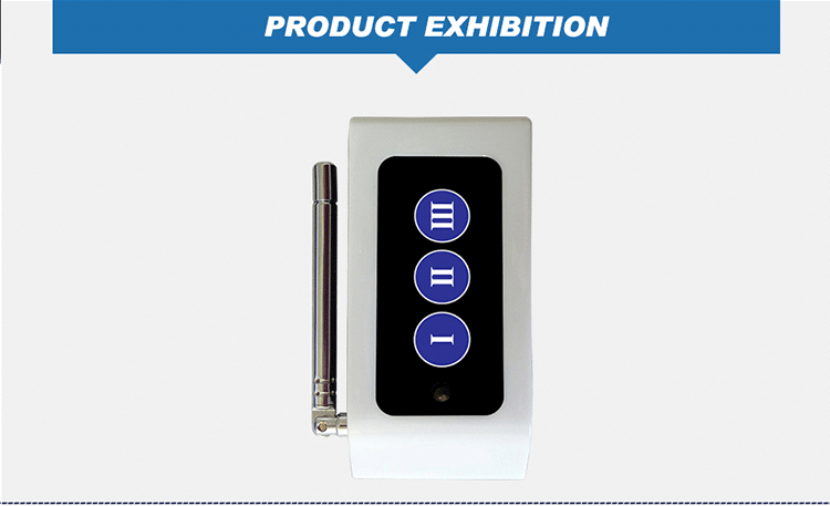long range signal table call bell 2.5km wireless push button