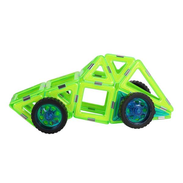 3D Magnetic Building Blocks Set Retro Sports Car Assembled Toys With Strong