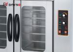 Electric Bakery Two Deck Four Tray Deck Oven with Twelve Proofer