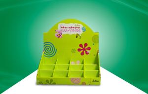 Quality Cardboard Countertop Displays With Dividers Recyclable &amp; Working As Shipping Carton wholesale