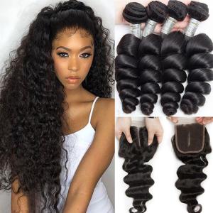 Quality Remy Brazilian Human Hair Bundle Pack 10A 95g-100g Customized wholesale