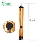 Gold Desoldering Vacuum Pump / Desoldering Tool For Tin Wire Soldering Green