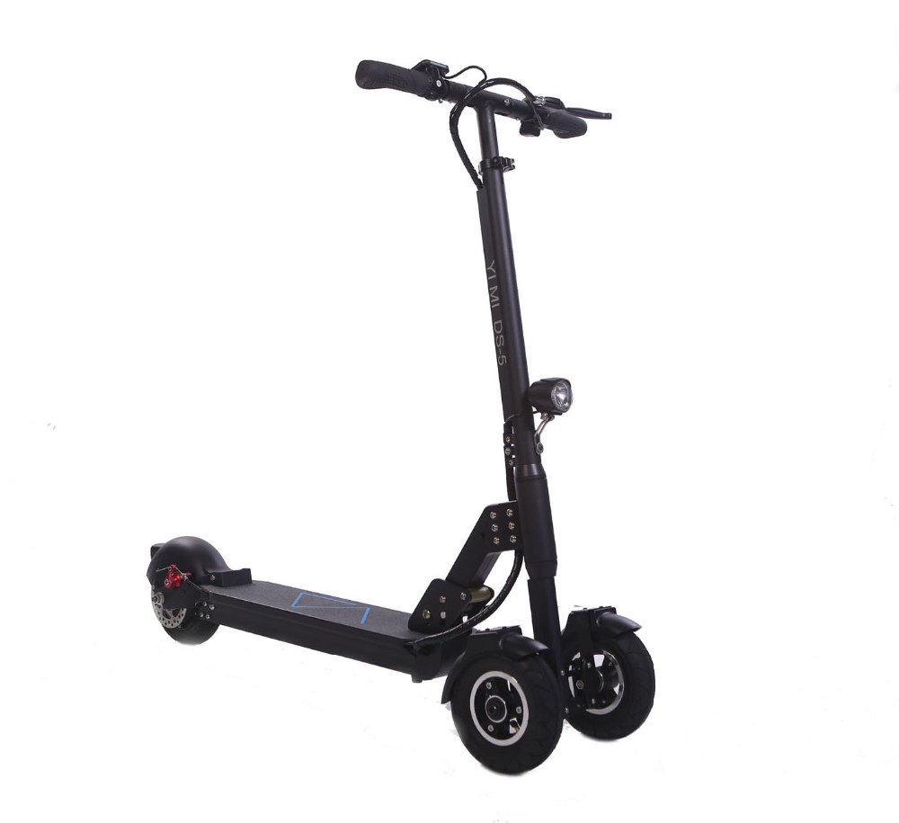 8 Inch Three Wheel Foldable Adults Electric Scooter 36V 350W Max Load 120kgs