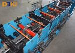 16 Stations 3mm Upright Rack Rolling Machine With Hydraulic Cutting