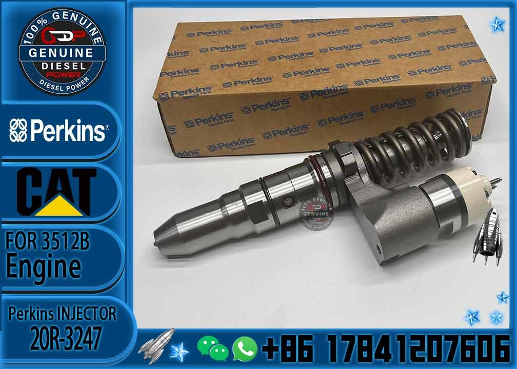Common rail injector fuel injecto 20R3483 20R-3247 10R-2827 for 3512B Excavator 3512C 3516B 3516C