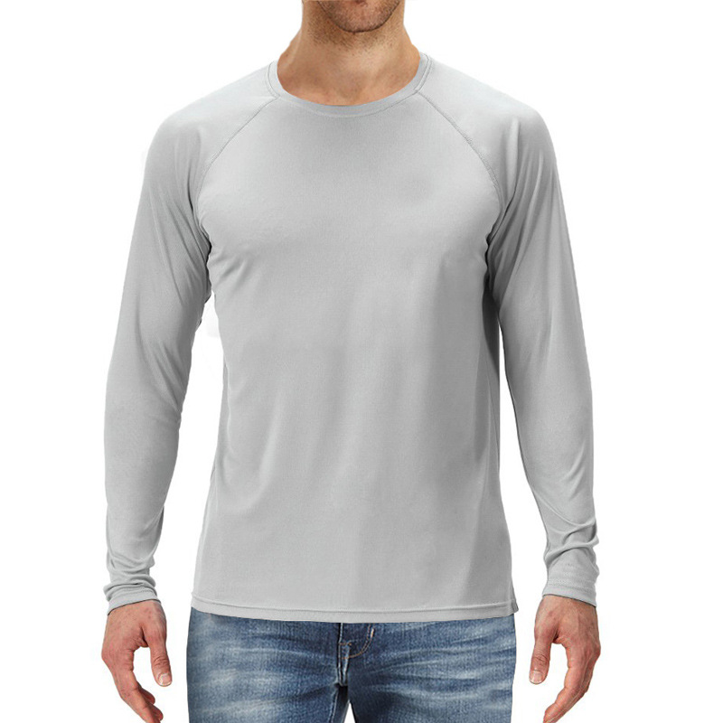OEM ODM Gender-Neutral Long Sleeve T-Shirt With Custom Logo And Quick Dry Fabric