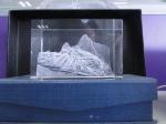 Compacted Glass Carving Machine , High Accuracy Laser Glass Etching Machine