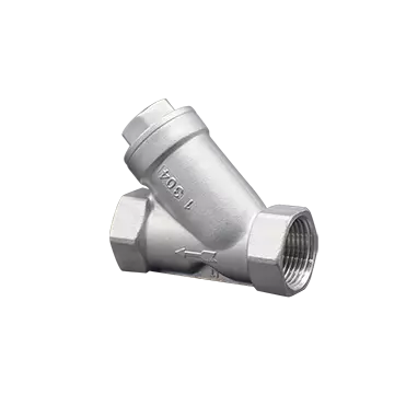 Female BSPP Y Strainer , Screwed Y Strainer Stainless Steel
