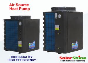 Quality 50 / 60 Hz Commercial Air Source Heat Pump 3 - 10 HP For Swimming Pool wholesale