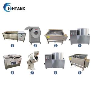 Quality Small Scale Banana Potato Chips Automatic Machine With Set wholesale