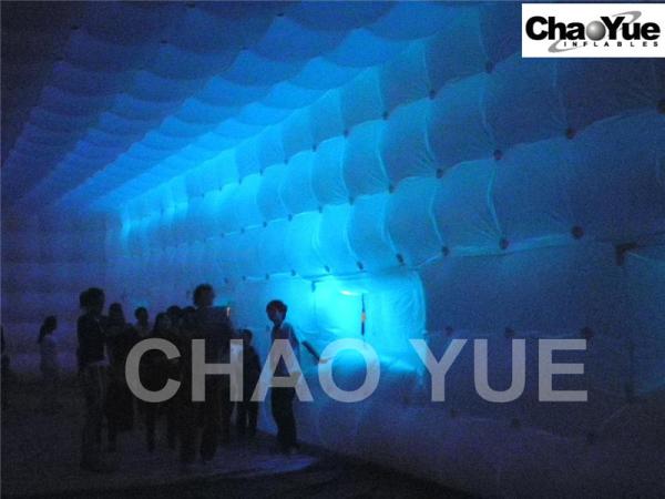 7colors LED light Inflatable Cube Tent (CYTT-162)