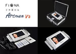 Quality High Quality Permanent Makeup machine digital Artmex V8 touch Tattoo Machine set Eye Brow Lip Rotary Pen MTS System tatt wholesale