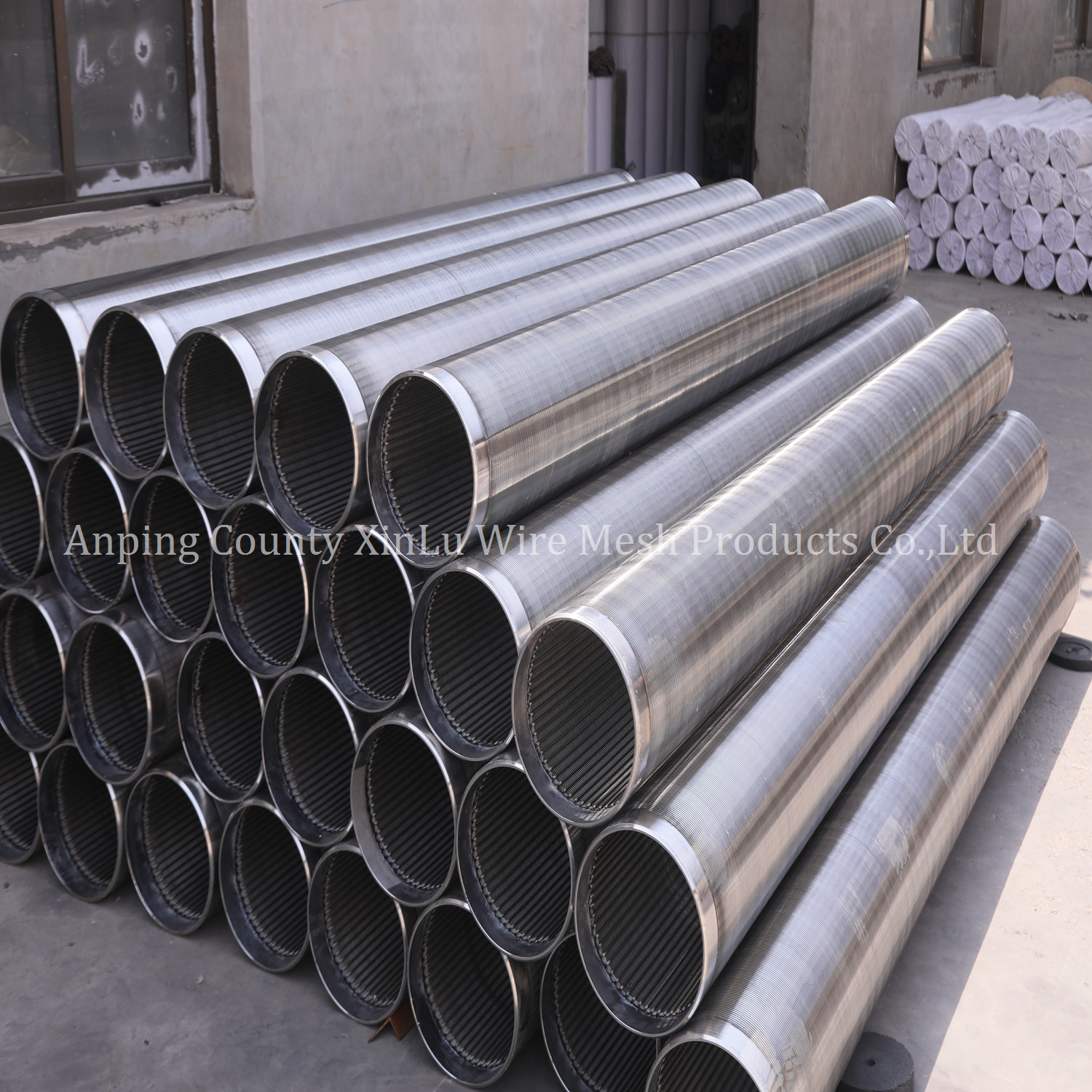 201/Carbon Steel Q235 Water Well Screen Pipe with Threaded NPT End Connection