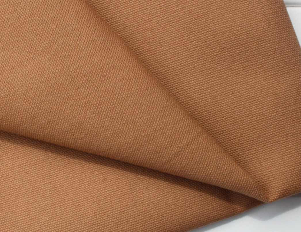 Polyester Plain Weave Pearl Canvas Fabric 20% Viscose 23X23 88X54 260GSM Flight Attendant Costume