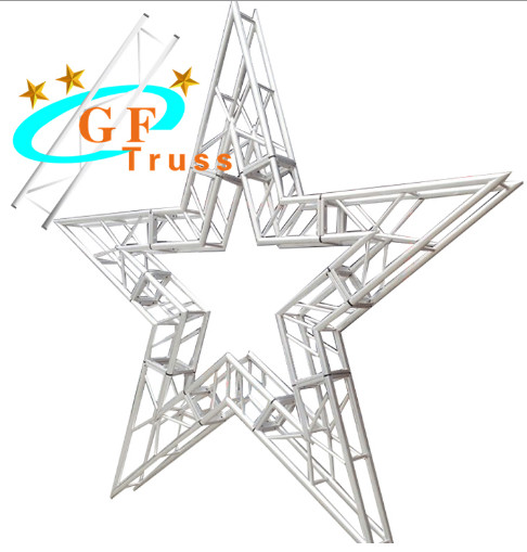 Decorative Aluminum Stage Truss Canopy 290mm*290mm Truss For Led Lighting