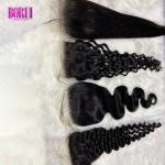 Deep Wave 13x4 HD Lace Frontal Wig 100% Brazilian Human Hair Closure