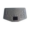 Buy cheap IP65 Static Vehicle Metal Ruggedized Keyboard Waterproof Touchpad 94 keys from wholesalers