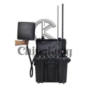 Quality 1000m Military Drone Signal Jammer 2740Ah Drone Frequency Scrambler wholesale