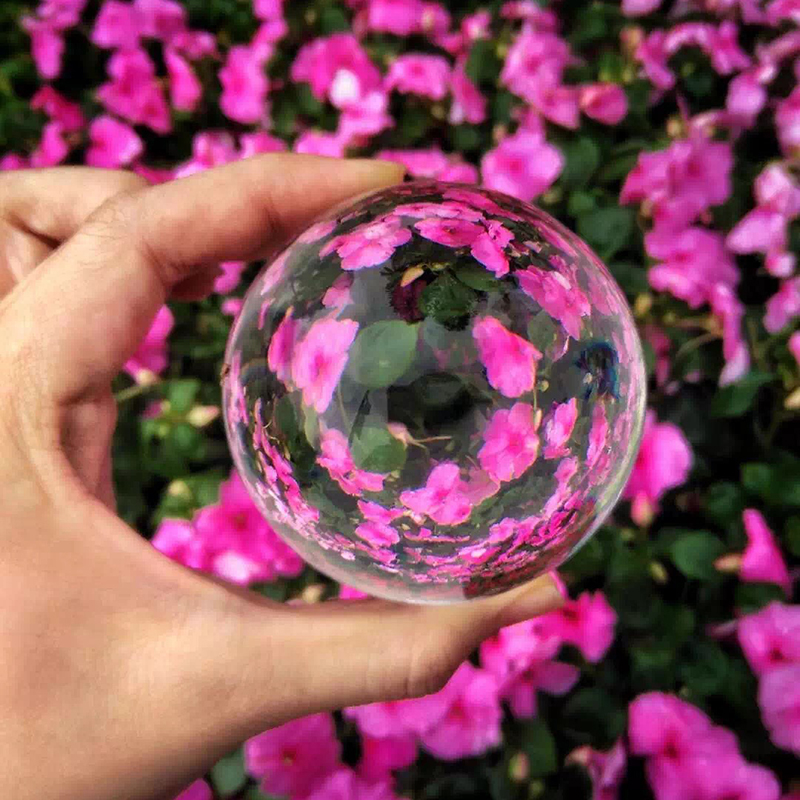 Wholesale 70mm Transparent Acrylic ball Can be Customized For Juggling