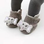 10cm Soft Sole Newborn Baby Plush Shoes Cover Warm Winter Thickening